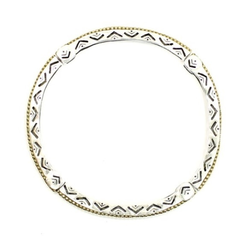 Silpada Bangle Bracelet with some stretch. - Picture 3 of 8
